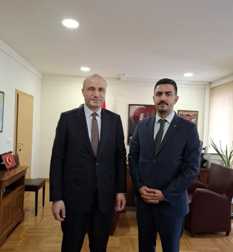 Türkiye Cumhuriyeti Filibe Başkonsolosu Emre Manav’a Nezaket Ziyareti