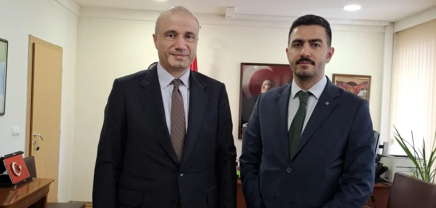 Türkiye Cumhuriyeti Filibe Başkonsolosu Emre Manav’a Nezaket Ziyareti